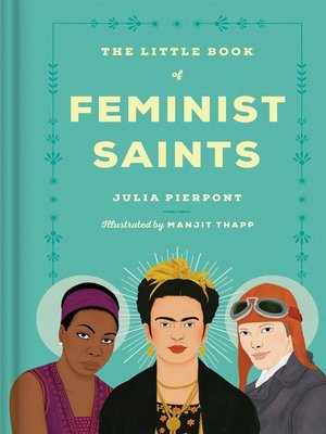 cover image of The Little Book of Feminist Saints